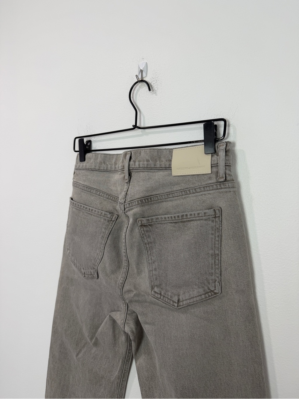Citizens of Humanity Kimberly 70’s Flare Jeans Quartz Grey Size 27 High Rise - Picture 4 of 9